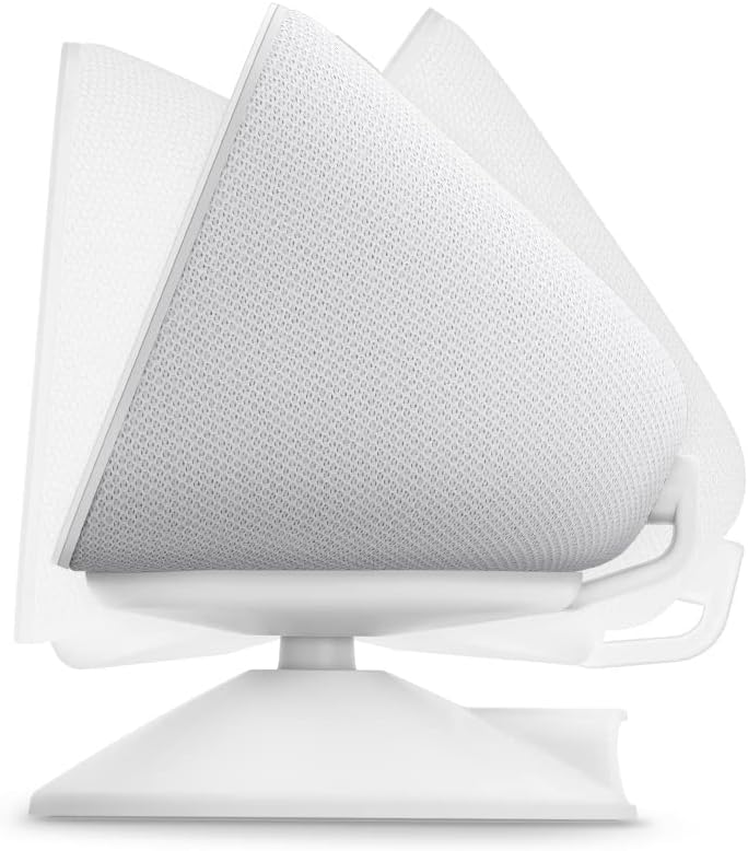 Echo Show 5 (3rd Gen) Adjustable Stand with USB-C Charging Port | Charcoal - PuriLite