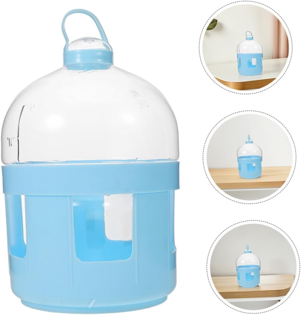 TEHAUX 2pcs Pigeon Water Feeder Bird Water Bottle for Pigeon Dove Pet Supplies Cage Use