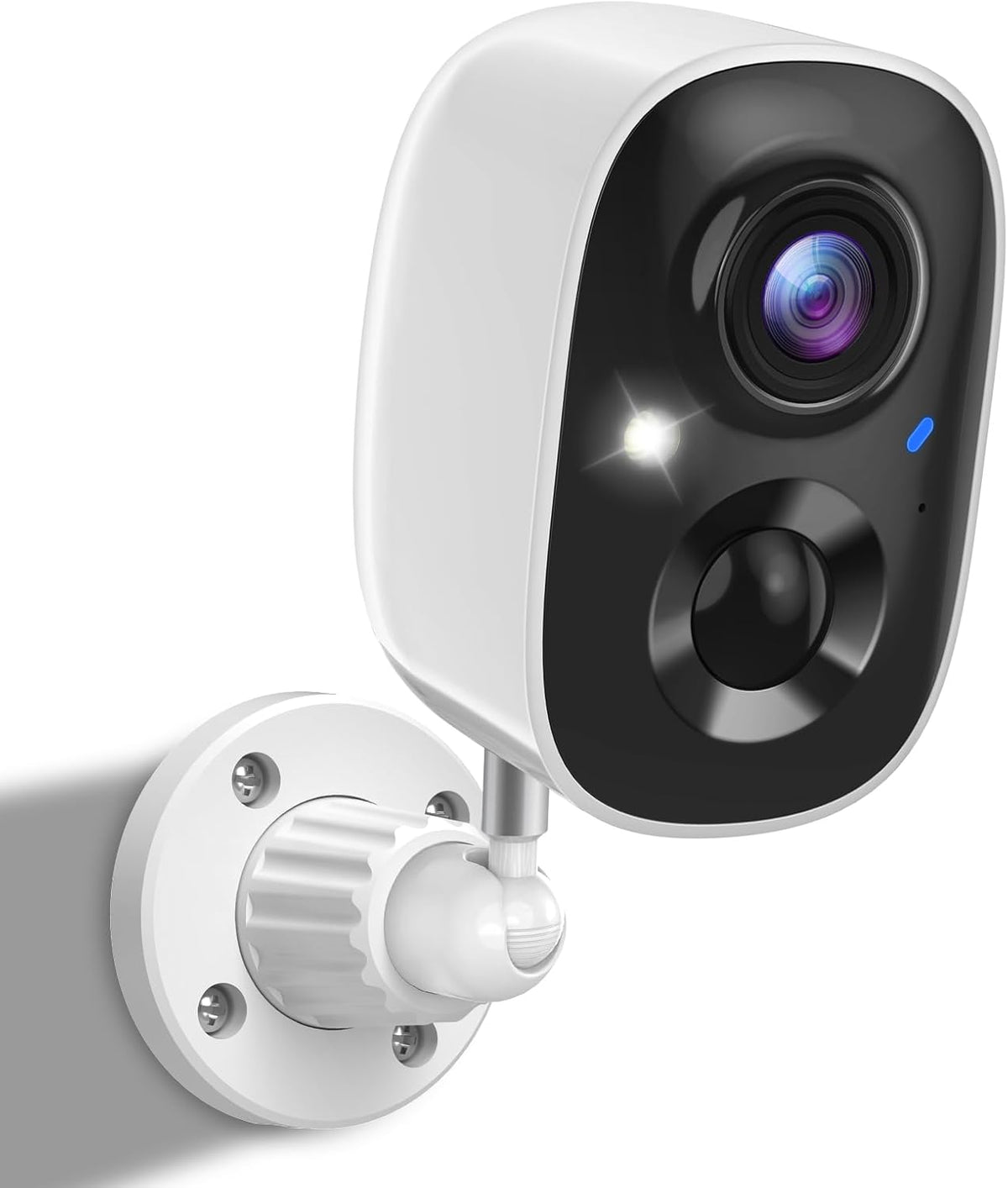 MaxiViz Wireless Camera Outdoor, Battery Powered Security Camera with 2K Color Night Vision, Outside Cameras with AI Motion Detection, 2-Way Talk, IP66 Weatherproof, SD/Cloud Storage, 2 Packs - PuriLite
