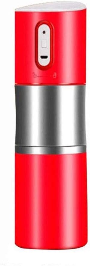 Small Household Appliances Portable Coffee Machine Grinding Cup Grinder Automatic Coffee Machine Rechargeable(white-Starlight10)