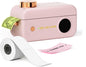 Portable Thermal Label Maker with Cutter, Bluetooth Mini Label Printer for 3/4" to 7/8" Tape, Waterproof Labels for Home, School, Office Organization (Pink) - PuriLite