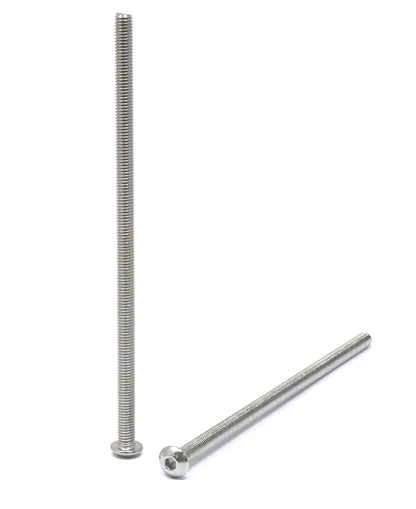 iexcell 50 Pcs M6 x 20mm Thread Pitch 1 mm Stainless Steel 304 Hex Socket Button Head Cap Screws Bolts Kit - PuriLite