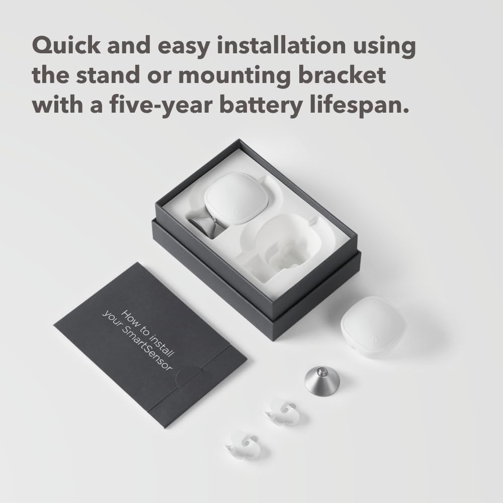 ecobee Smart Sensor 2 Pack - Comfort, Security, Energy Savings - Smart Home - Compatible with ecobee Thermostats - PuriLite