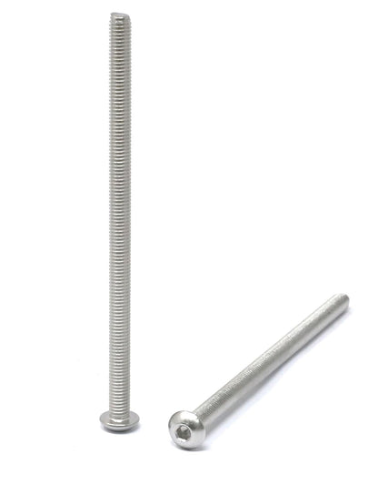 iexcell 50 Pcs M6 x 20mm Thread Pitch 1 mm Stainless Steel 304 Hex Socket Button Head Cap Screws Bolts Kit - PuriLite