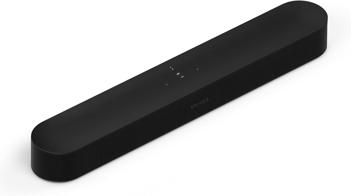 Sonos Beam Gen 2 - Black - Soundbar with Dolby Atmos - PuriLite