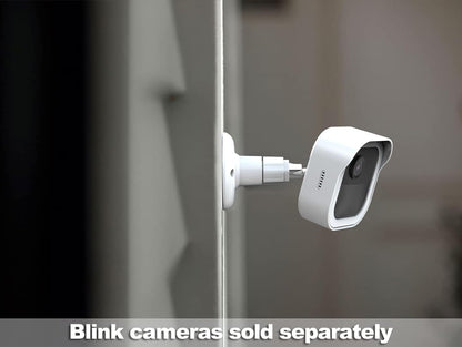 All-New Blink Outdoor 4 (4th Gen) Camera Mount, 3 Pack Protective Cover and 360 Degree Adjustable Mount with Blink Sync Module 2 Outlet Mount for Blink Camera Security System (Black) - PuriLite