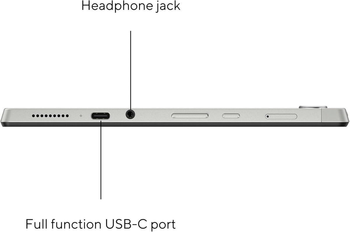 ASUS Chromebook CM30 Detachable Laptop, 10.5" 1920x1200 Display, MediaTek™ Kompanio 520, 8GB RAM, 128GB eMMC Storage, Garaged Stylus, ChromeOS, Fog Silver, CM3001DM2A-AS01TS-CB - PuriLite