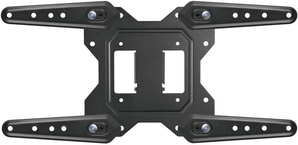 Duramex (TM) Full Motion Cantilever Articulating TV Arm Mount Bracket for 23-55 Inches Flat Screen Displays VESA 100X100 to 400X400 mm Patterns Max Load 30KG / 66 LBS Swivel, Tilt, Level Adjustment - PuriLite