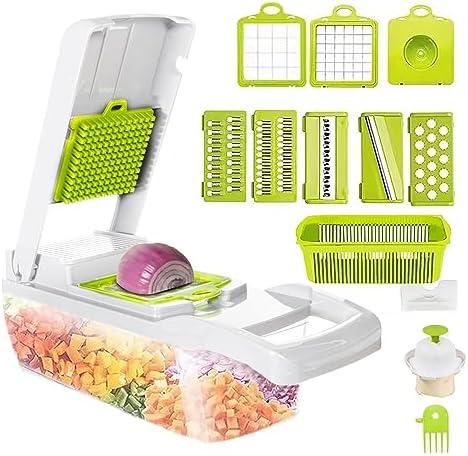 Purilite Select 8-in-1 Vegetable Chopper Slice Smarter, Cook Faster - PuriLite