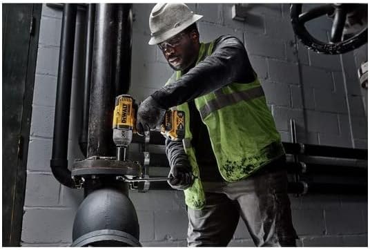 DEWALT 20V MAX XR Impact Wrench, 1/2 In Cordless, High Torque, 4 Speed Precision Mode, Tool Only (DCF900B) - PuriLite
