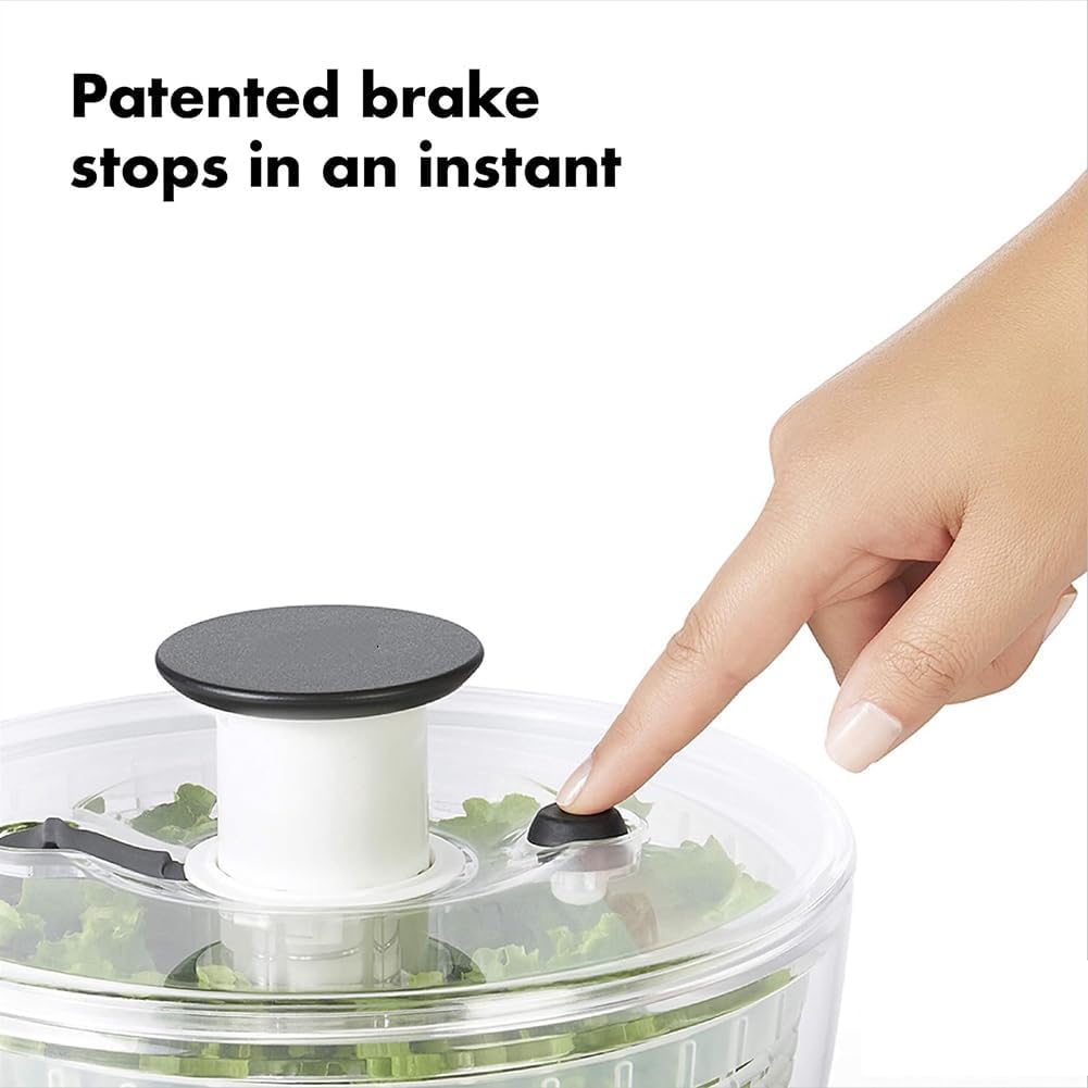 Cenroelon Salad Spinner Lettuce Dryer Vegetable Dryer Salad Mixer for Greens, Herb, Berry, Fruits - PuriLite