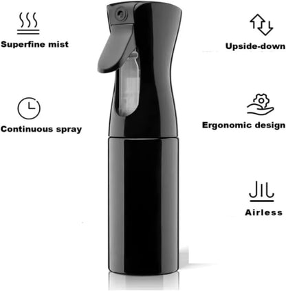 3PCS Professional Barber Neck Duster Set Haircut Beard Shaving Brush Spray Bottle Hairdresser Cleaning Brush Salon Styling Tools(Set 2)