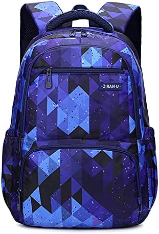 Kids Backpack for Boys Girls Nylon Elementary School Bags Durable Children Bookbags Casual Travel Back Pack - PuriLite