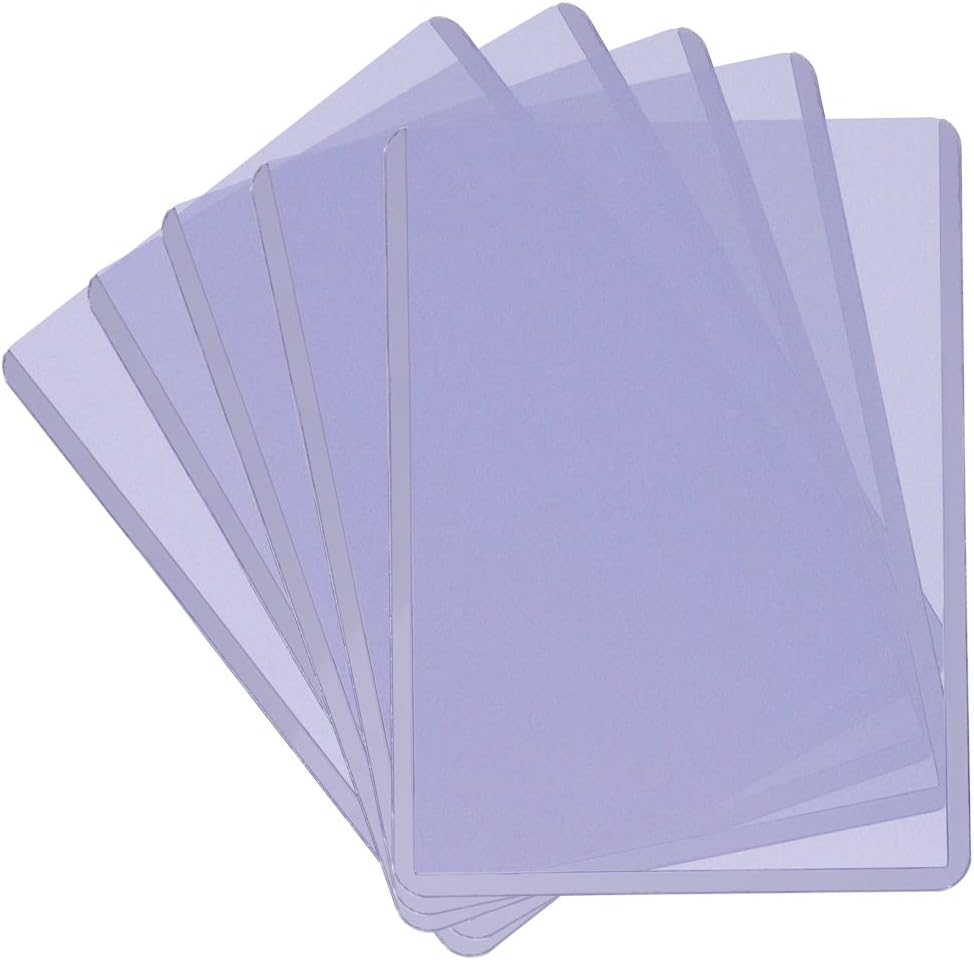 Ultra PRO 3" x 4" Clear Regular Toploaders and Soft Sleeves Bundle (100ct) for Standard Size Cards - PuriLite