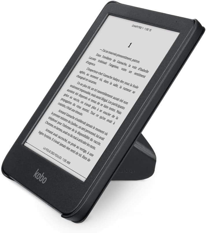 Kobo Clara Colour/BW SleepCover Case | Butter Yellow | Sleep/Wake Technology | Built-in 2-Way Stand | Vegan Leather | Compatible with 6” Kobo Clara Colour/BW eReader - PuriLite