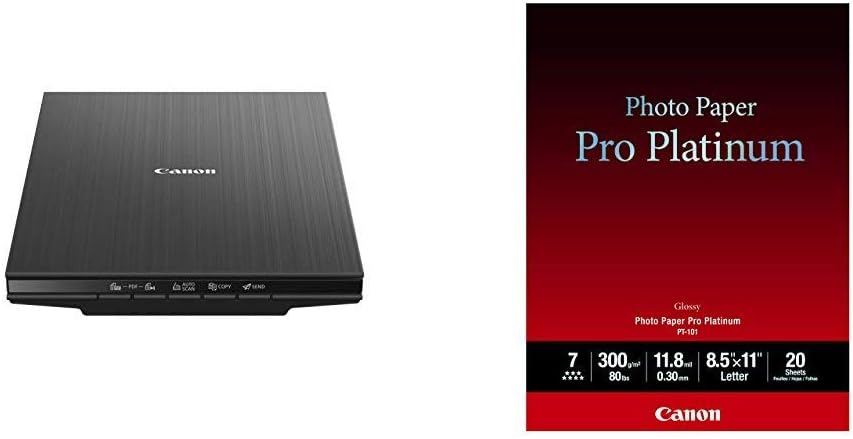 Canon CanoScan LiDE300 Document Scanner, Black - PuriLite