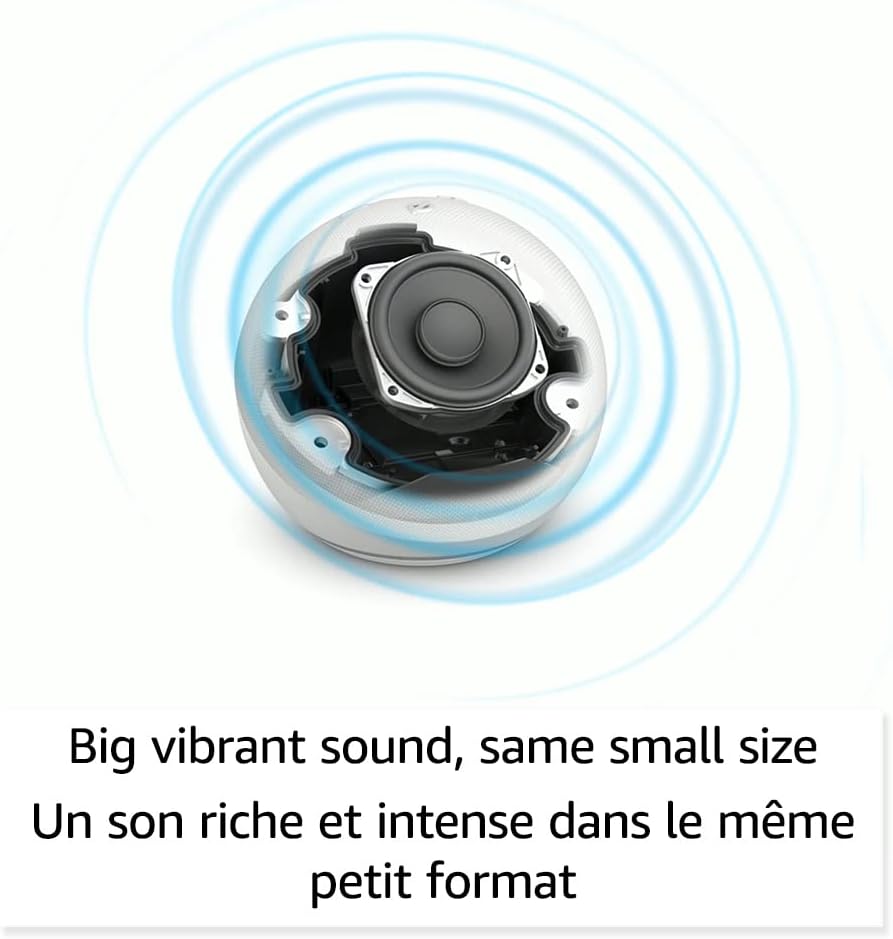 Amazon Echo Dot (newest model), Vibrant sounding Alexa speaker, Great for bedrooms, dining rooms and offices, Charcoal - PuriLite