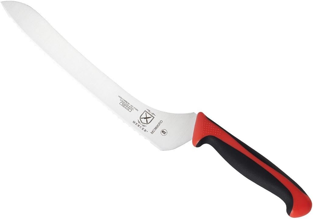Mercer Culinary M23860 Millennia Black Handle, 8.5-Inch Narrow, Fillet Knife - PuriLite