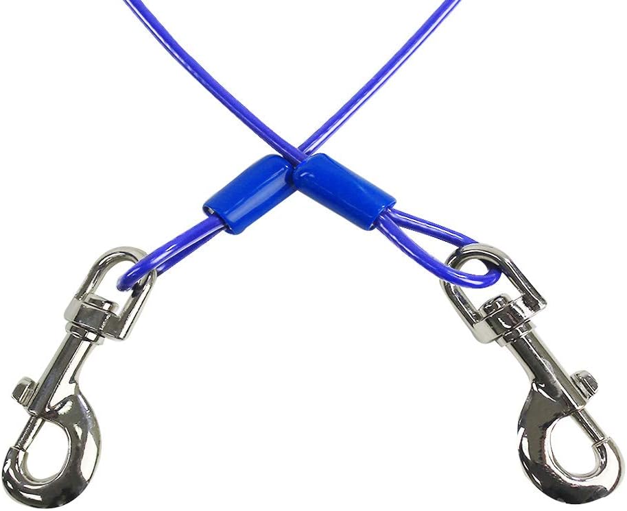 BV Pet Medium Tie Out Cable for Dog up to 60 Pound, 25-Feet - PuriLite
