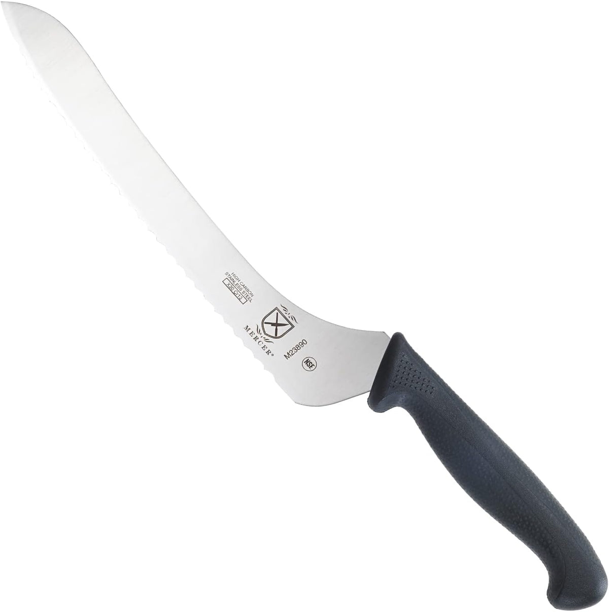 Mercer Culinary M23860 Millennia Black Handle, 8.5-Inch Narrow, Fillet Knife - PuriLite