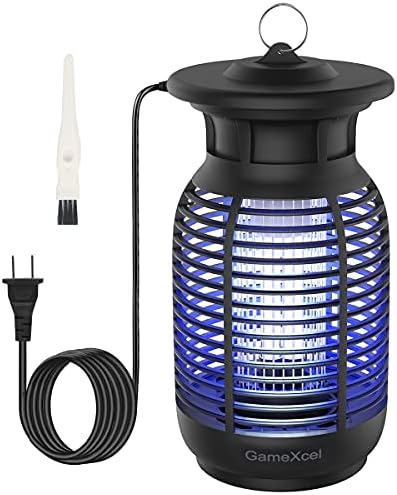 2 Pack Bug Zapper Electric Fly Swatter Zapper - Indoor Outdoor Zapping Racket for Pest Control - Safe to Touch with 3-Layer Safety Mesh - PuriLite