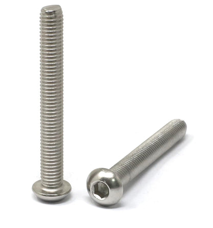 iexcell 50 Pcs M6 x 20mm Thread Pitch 1 mm Stainless Steel 304 Hex Socket Button Head Cap Screws Bolts Kit - PuriLite