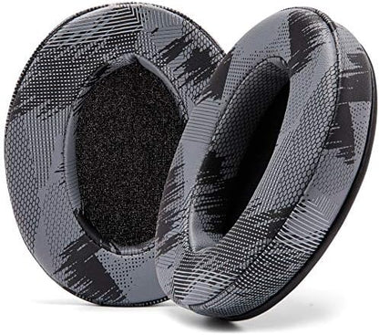WC PadZ - The Ultimate Upgraded Earpads by Wicked Cushions - Compatible with Audio Technica, HyperX, SteelSeries Arctis & More - Extra Thick - Bigger Opening - Softer Memory Foam | (Speed Racer) - PuriLite
