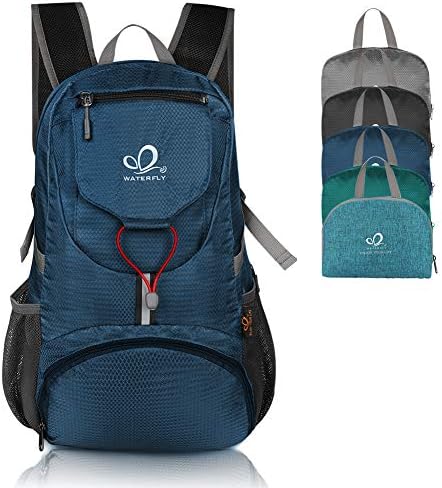 WATERFLY Hiking Backpack 20L Foldable Travel Backpack Lightweight Hiking Daypack for Outdoor Cycling Camping - PuriLite