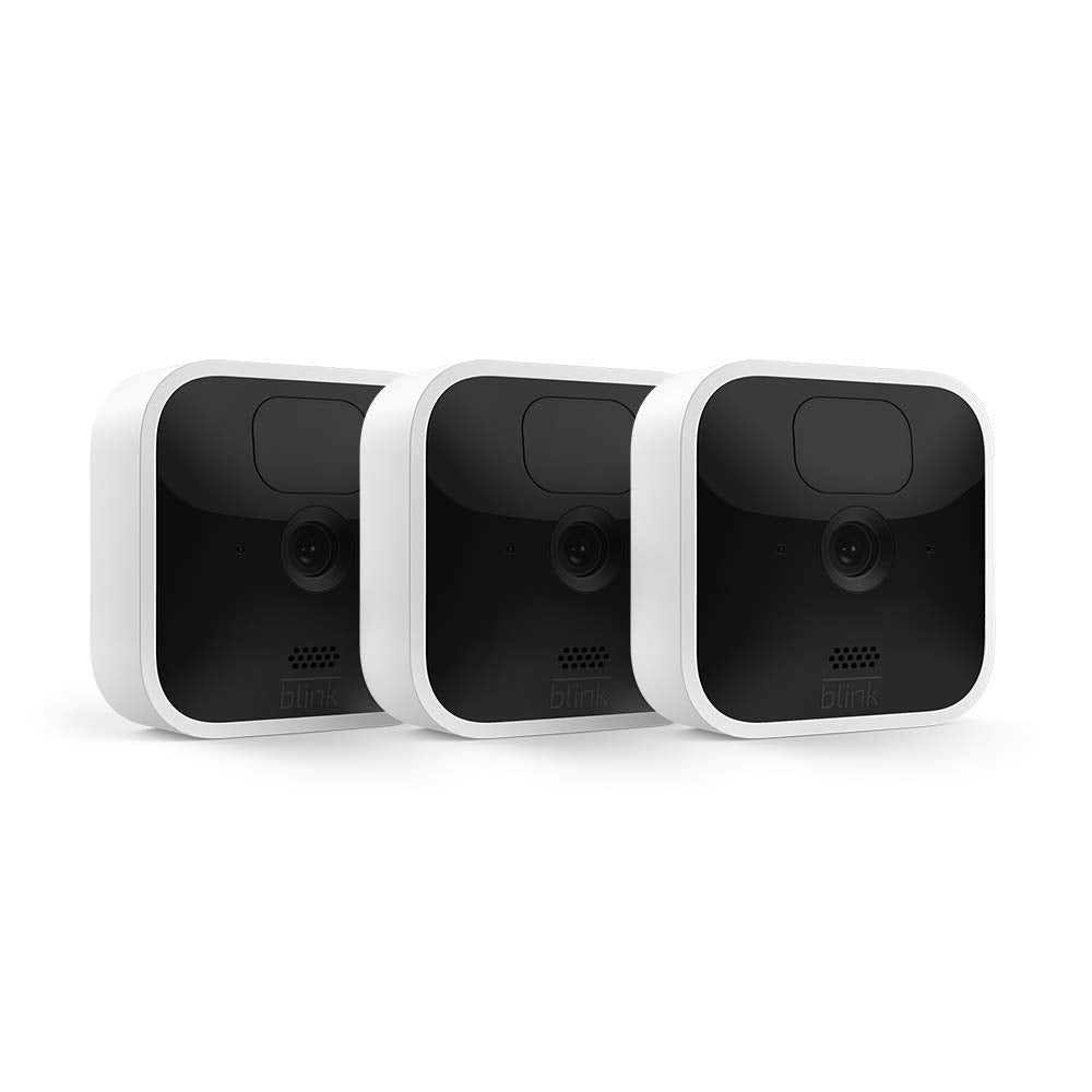 Blink Indoor (3rd Gen) – wireless, HD security camera with two-year battery life, motion detection, and two-way audio – 5 camera system - PuriLite