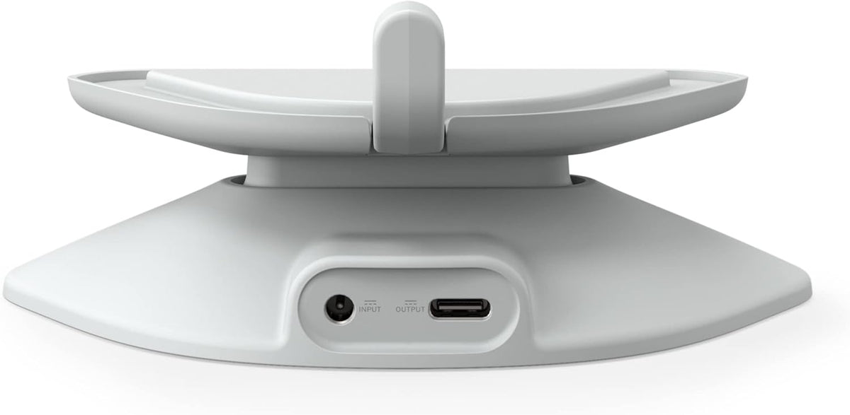 Echo Show 5 (3rd Gen) Adjustable Stand with USB-C Charging Port | Glacier - PuriLite