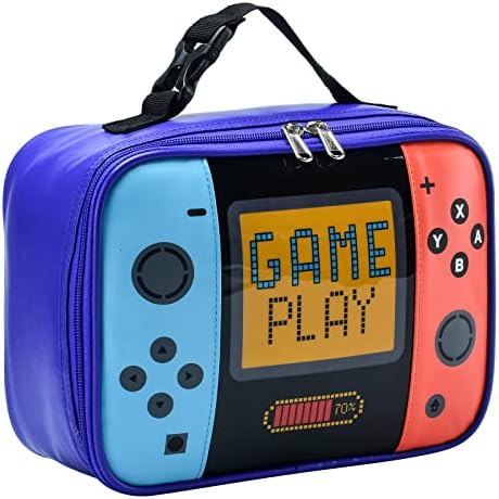 Kids Lunch Bag Insulated Back to School Reusable Tote Lunch Box for Girls Boys-Game Play - PuriLite