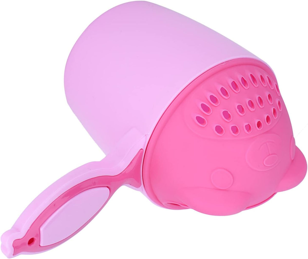Qiilu Bath Rinse Cup Baby Shampoo Cup Cute Kid Wash Hair Bathing Flusher Eye(Green) () - PuriLite