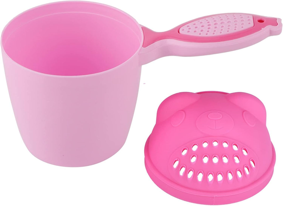 Baby Bath Rinse Cup, Detachable Baby Shampoo Rinser Kid Wash Hair Bathing Flusher for Baby Tub(Green) - PuriLite