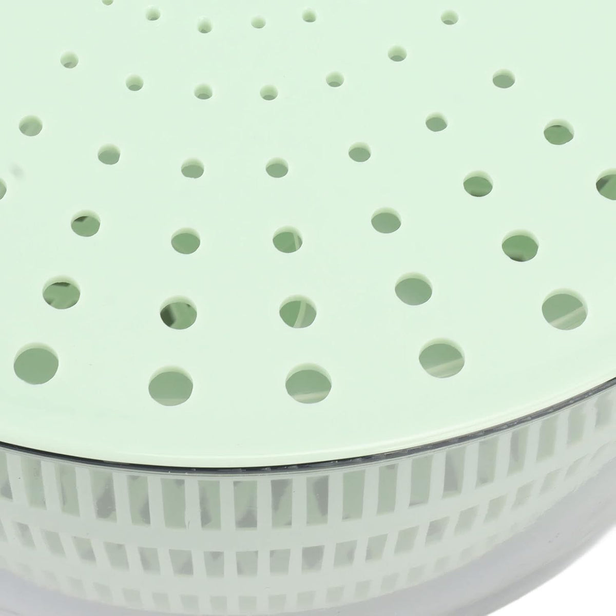 Salad Spinner Lettuce Washer with Drain Bowl Colander Handle, Veggie Dryer Fruit Washer Drainer for Cleaning Drying Greens Vegetables Fruits(Blue) - PuriLite