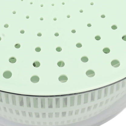 Salad Spinner Lettuce Washer with Drain Bowl Colander Handle, Veggie Dryer Fruit Washer Drainer for Cleaning Drying Greens Vegetables Fruits(Blue) - PuriLite