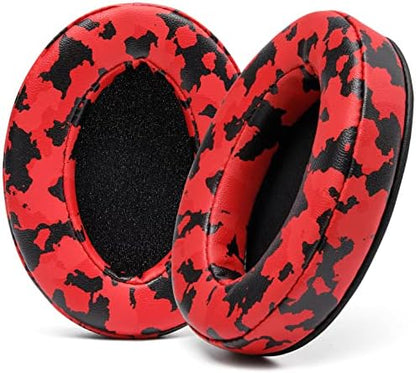 WC PadZ - The Ultimate Upgraded Earpads by Wicked Cushions - Compatible with Audio Technica, HyperX, SteelSeries Arctis & More - Extra Thick - Bigger Opening - Softer Memory Foam | (90s Black) - PuriLite