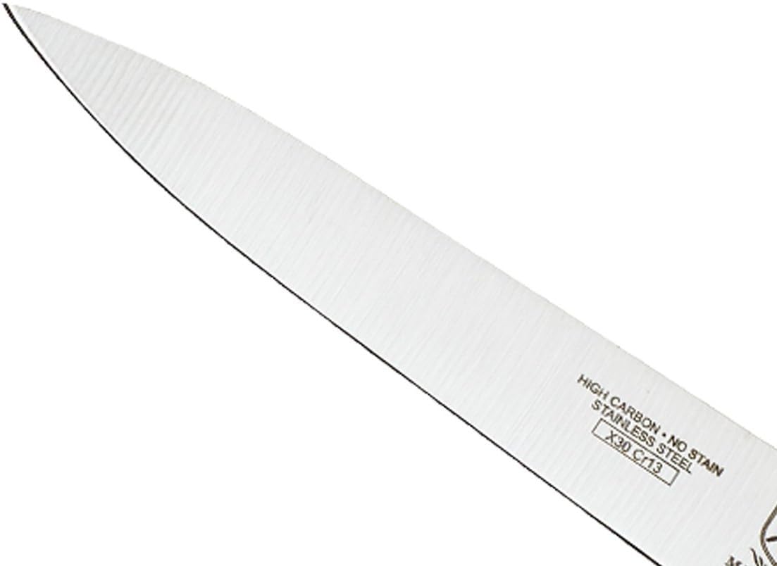 Mercer Culinary M23860 Millennia Black Handle, 8.5-Inch Narrow, Fillet Knife - PuriLite