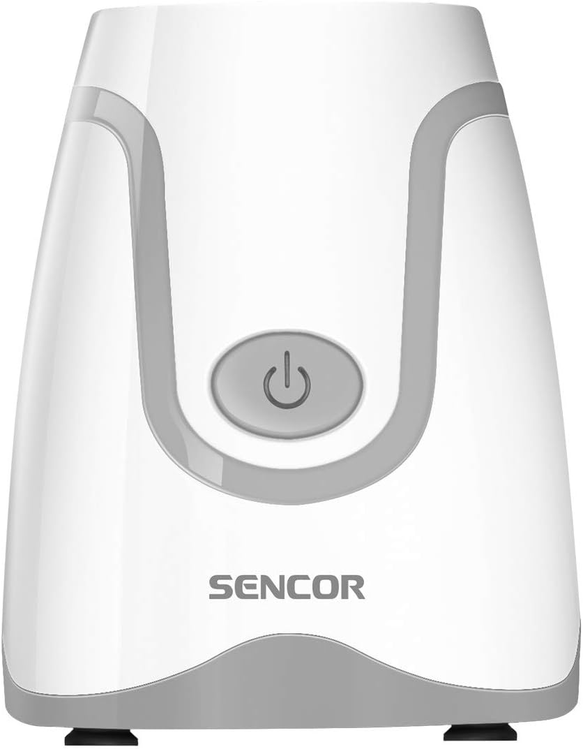 Sencor SBL2200WH 300W Smoothie Blender with 2 Impact Resistant BPA Free Bottles, White - PuriLite