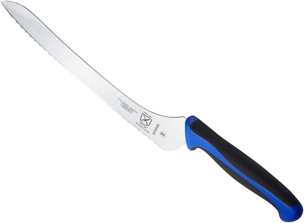 Mercer Culinary M23860 Millennia Black Handle, 8.5-Inch Narrow, Fillet Knife - PuriLite
