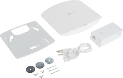 TP-Link Omada AC1750 Gigabit Wireless Access Point (EAP245 V3) - Business WiFi Solution w/Mesh Support, Seamless Roaming & MU-MIMO, PoE Powered, SDN Integrated, Cloud Access & Omada App, White - PuriLite