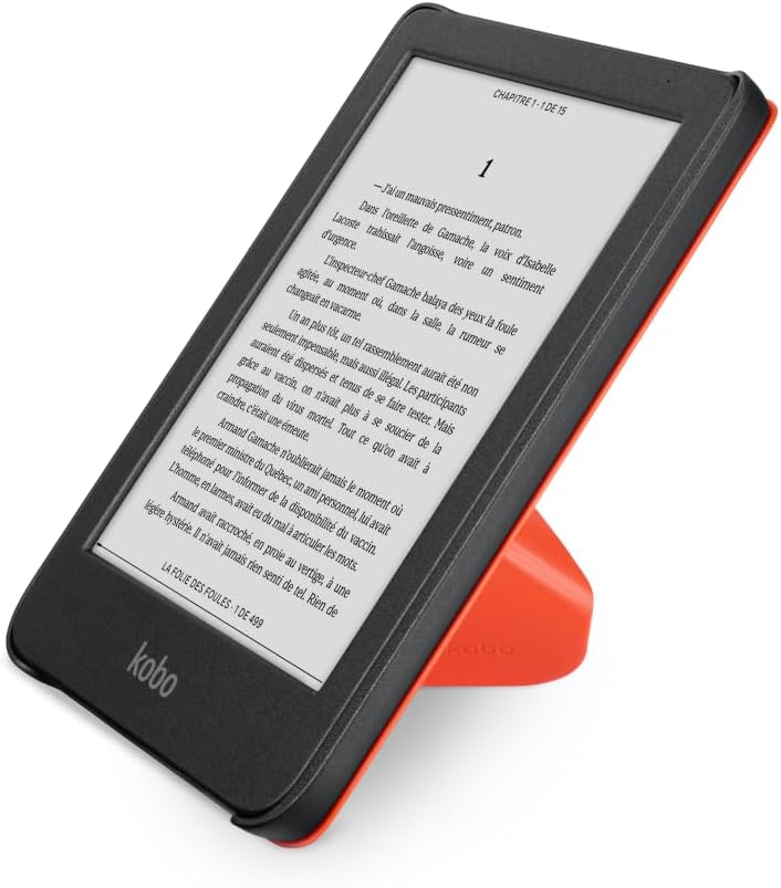 Kobo Clara Colour/BW SleepCover Case | Butter Yellow | Sleep/Wake Technology | Built-in 2-Way Stand | Vegan Leather | Compatible with 6” Kobo Clara Colour/BW eReader - PuriLite