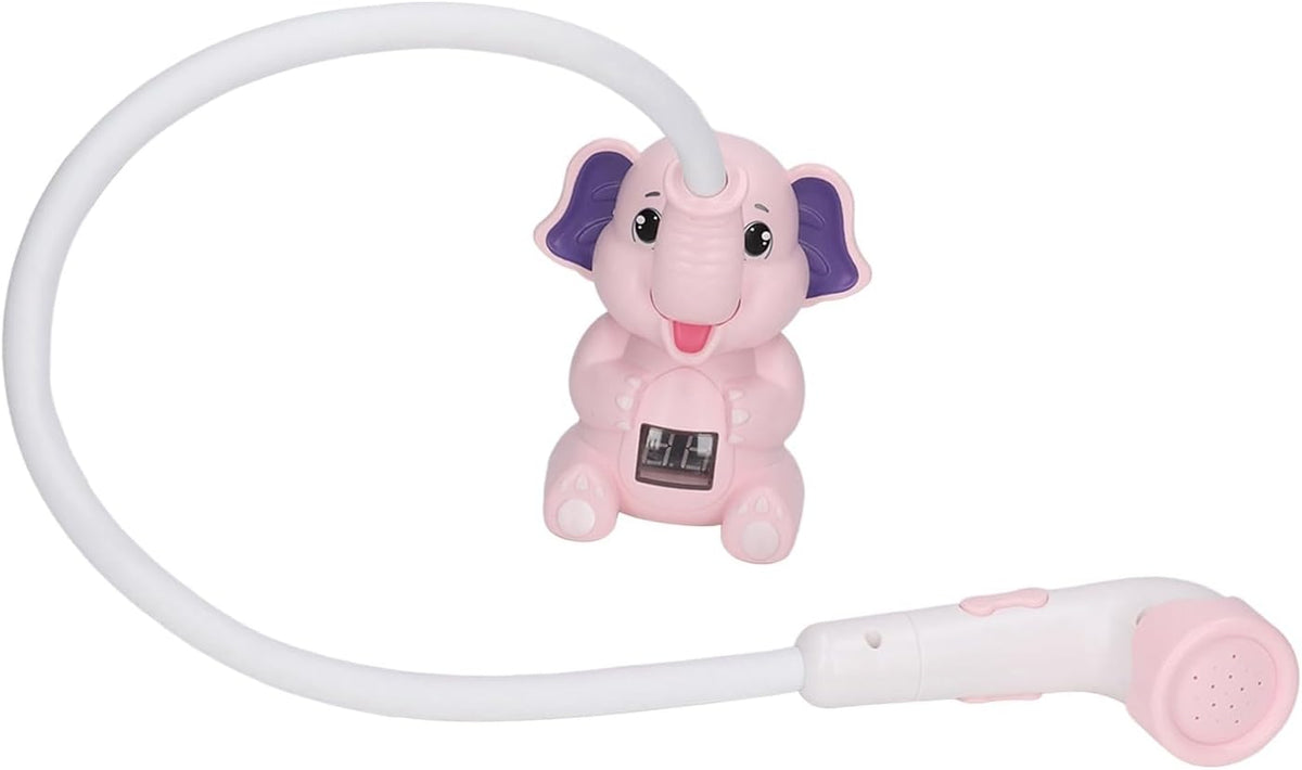 Baby Water Spray Head, Thermometer Adjustable Hose Kids Bath Shower Head IPX7 Waterproof for Bathtub () - PuriLite