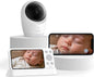 eufy Baby Monitor E21 with 4K Camera, Hybrid Wi-Fi and No Wi-Fi Connection, App and Monitor Control, Ultra-Clear Night View, Pan-Tilt, 8× Zoom, Portable Camera with Built-In Battery, ANR, Smart Alerts - PuriLite