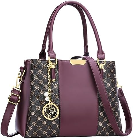 KKXIU Trendy Tote Bag for Women Lightweight Oxford Big Capacity Shoulder Purses and Handbags - PuriLite