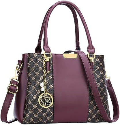 KKXIU Trendy Tote Bag for Women Lightweight Oxford Big Capacity Shoulder Purses and Handbags - PuriLite