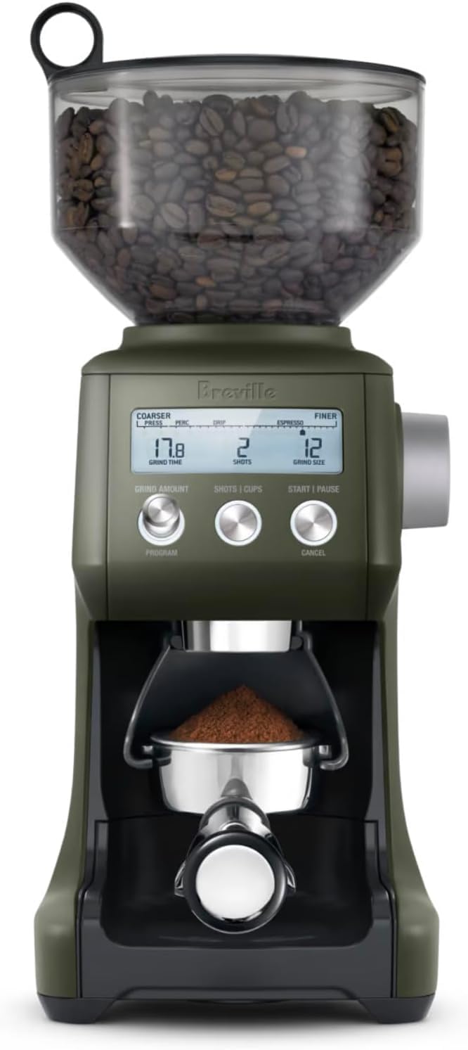 Breville BCG820BSS Smart Grinder Pro Coffee Bean Grinder, Brushed Stainless Steel - PuriLite