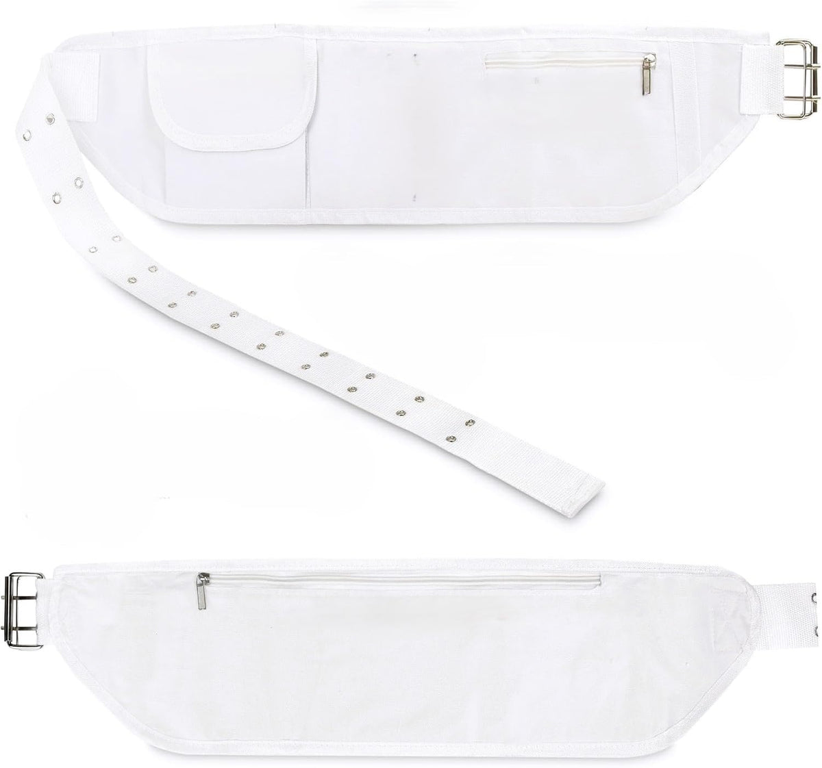 Purilite Select Ihram Belt for Hajj and Umrah – Adjustable Size with Front Pockets and Zippered Compartments - PuriLite