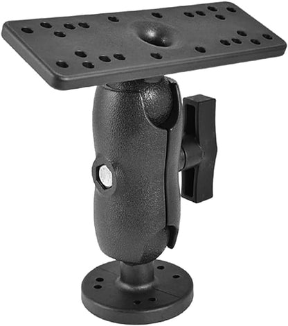 XINZY Portable Kayak Fishfinders Holder Fish Finder Ball Mount Base 360° Swivel Fish Finder Mount Fish Finder Kayak Accessory - PuriLite