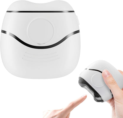 Electric Nail Clipper, Baby Nail Grinder, 2in1 Automatic Nail Clippers File Electric for Baby, Elderly(White) - PuriLite