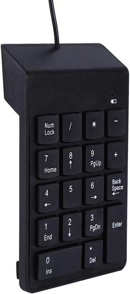 Purilite Select Slim Wired Numeric Keypad | 18-Key Plug & Play USB Number Pad - PuriLite